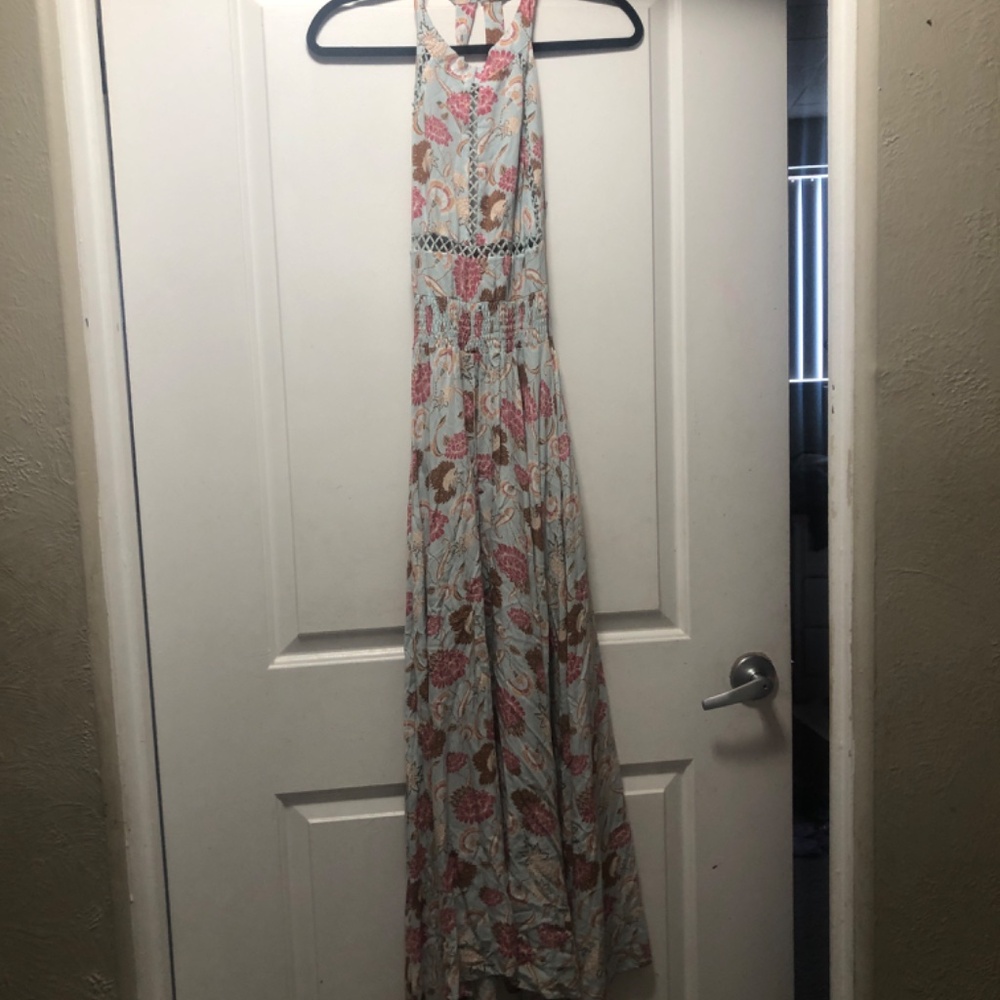 Jaase brand maxi dress, likely in a bohemian floral print such as the 'Alohi' pr - Picture 9 of 11
